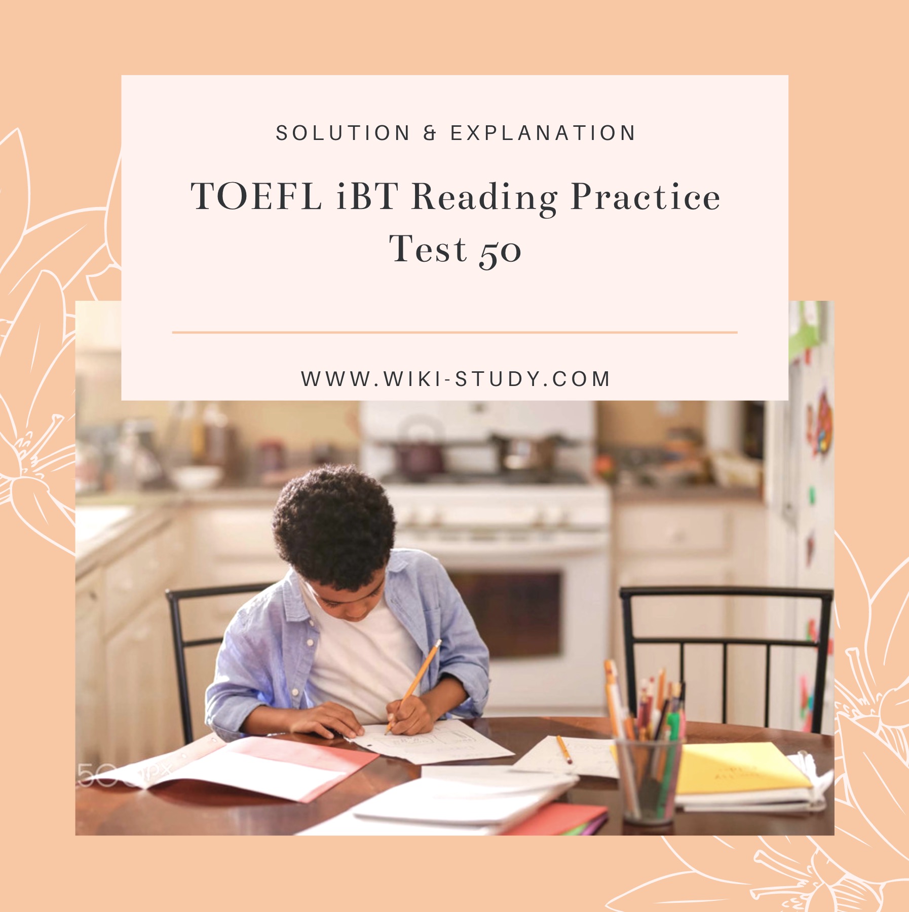 TOEFL IBT Reading Practice Test 50 From The Official Guide To The TOEFL ...