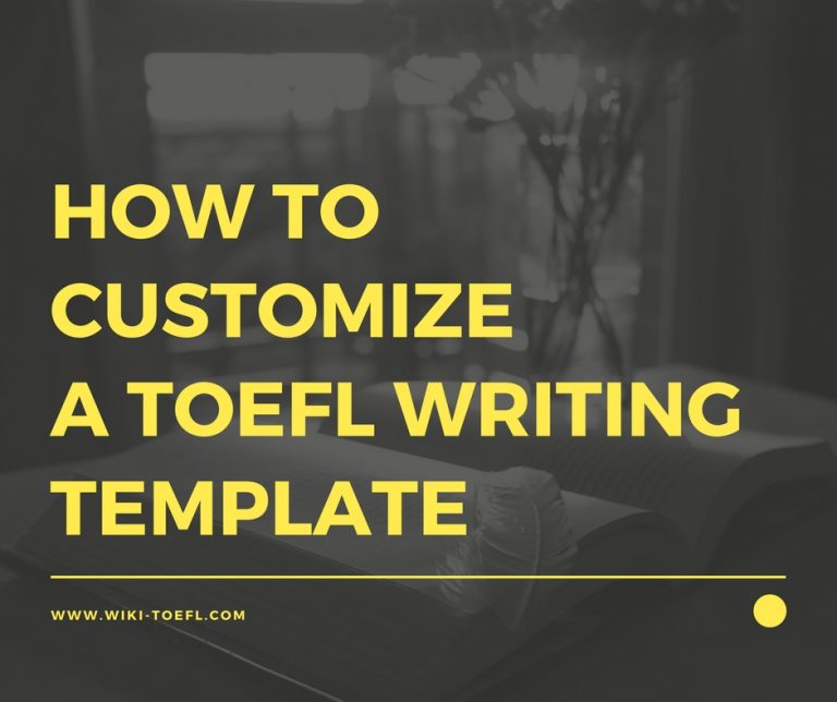 The Best TOEFL Writing Templates for Any Prompt TV Acres